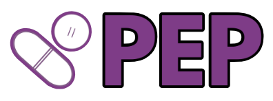 PEP - White Outline (Black Text Outline)
